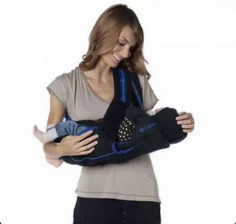 Синий рюкзак-слинг Cybex First Go
