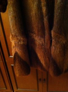 Шуба из нутрии