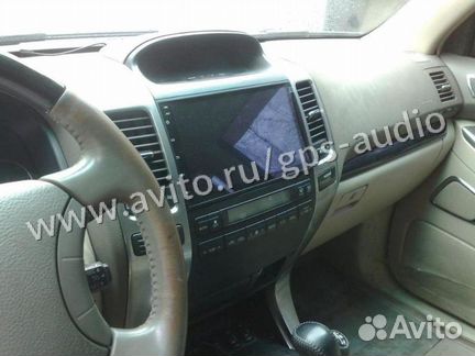 Штатная магнитола Toyota Prado 120 2002-2009