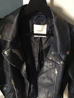 Куртка кожаная mango