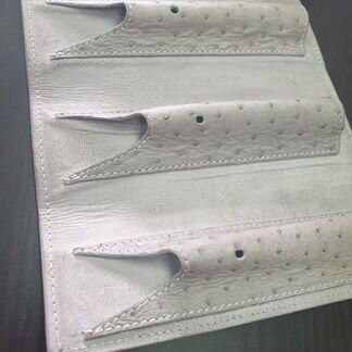 Футляр для ручек из кожи страуса