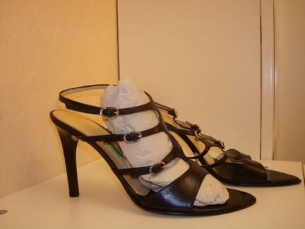 Итальянские босоножки на шпильке, размер 41