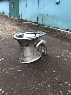 Унитаз из нержавейки