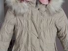 Зимнее пальто для девочки 140