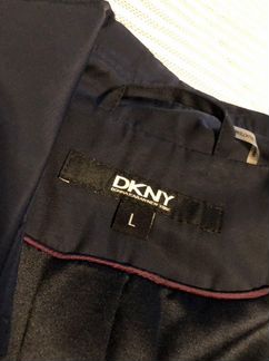 Утепленный плащ dkny, новый