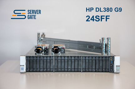 Сервер HP DL380 G9 24SFF 2x E5-2637v3 64 GB
