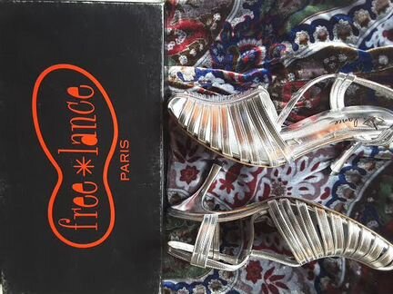 Серебро.Paris.Босоножки