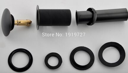 Клапан из черной не ржавеющей стали