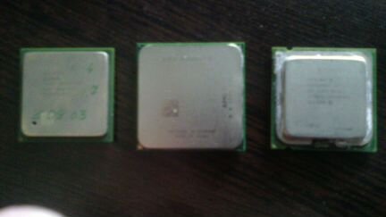 Старые процессоры Athlon, Celeron, Pentium
