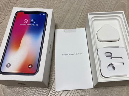 Коробка от iPhone X