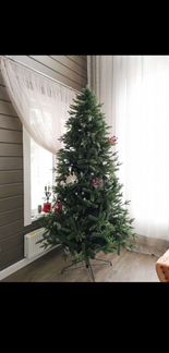 Елка искусственная литая + пвх 2,5м