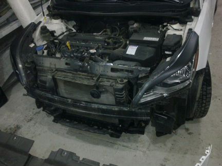 Пыльник под радиатор Hyundai Solaris-1, нижний