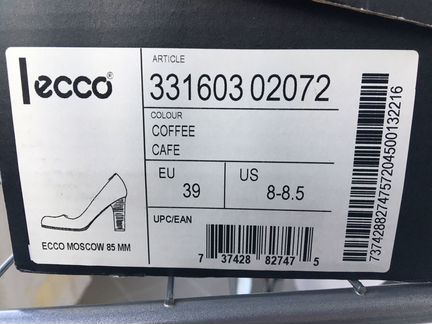 Туфли Ecco новые