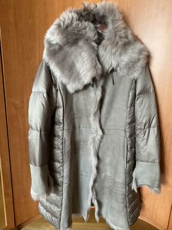 Пуховик-пальто новый 46 р