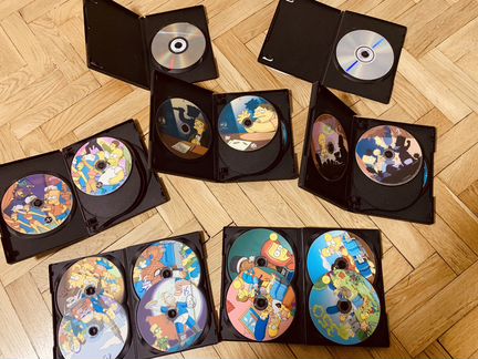 DVD The Simpsons, Симпсоны