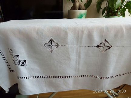 Накомодник старинный 118*80 ришелье