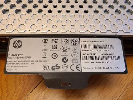 Тонкий клиент HP t610 Windows 7