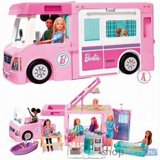 Новинка 2020 Barbie автобус кемпер 3 в 1 оригинал