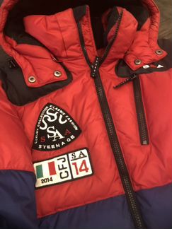 Пуховик Steen age 146 см б/у пух/перо до минус25