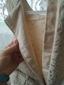 Золотое платье Mothercare 128