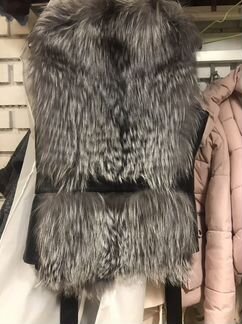 Жилет меховой женский