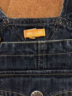 Джинсовый сарафан для девочки