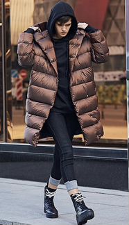 Зимний тёплый пуховик Mezzatorre