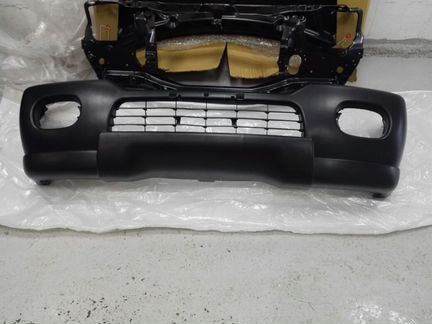 Mitsubishi pajero sport 1 2004 бампер передний