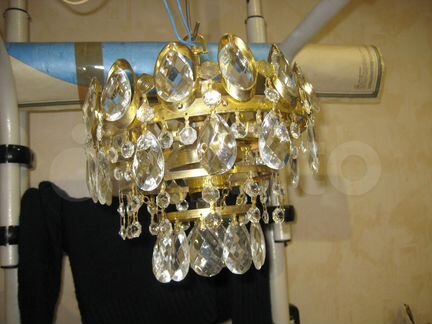 Люстра Чехия хрусталь СССР