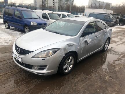 Mazda 6 1.8 МТ, 2008, битый, 256 200 км