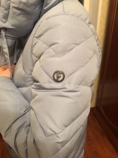 Куртка finn flare W18-12028 серо-голубой