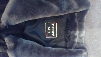 Шуба мутоновая, новая. Размер 52-56