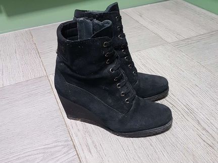 Ботильоны stuart weitzman черные