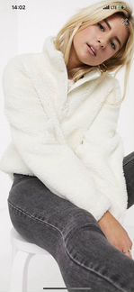 Флисовая куртка на молнии ASOS