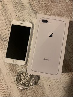 iPhone 8 plus 256 silver