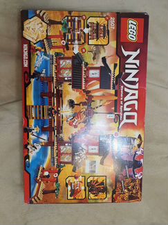 Lego Ninjago 2507 редкое, огненный храм