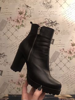 Сапоги демисезон натуральная кожа