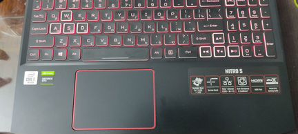 Ноутбук Acer Nitro 5 AN515-55-77JR