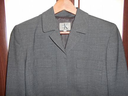 Пиджак Calvin Klein шерсть новый 44