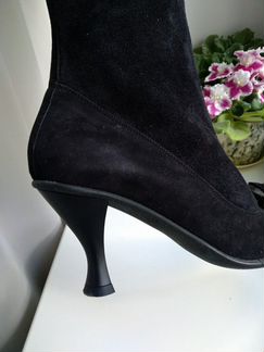 Сапоги-чулки замша 38