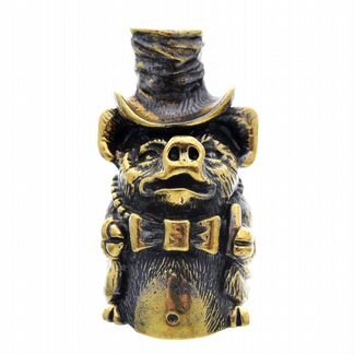 Сувенир Колокольчик Поросенок в шляпе Сувенир