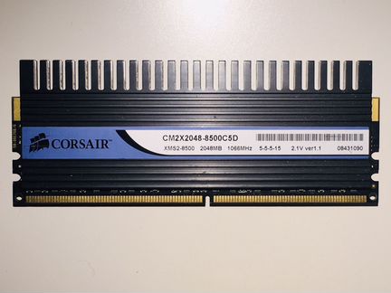 Corsair DDR2 2GB 8500 (1066MHz)