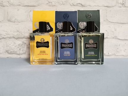 Одеколон Proraso 100 мл. Single blade