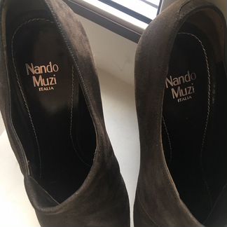 Замшевые ботинки Ботильоны Nando Muzi