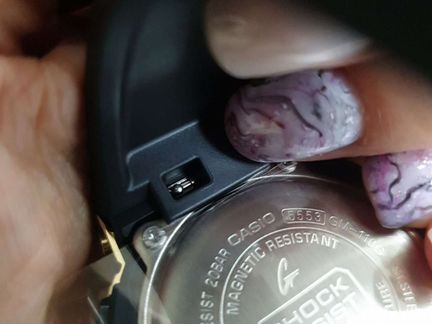 Часы Casio GM-110G-1A9 стальной корпус