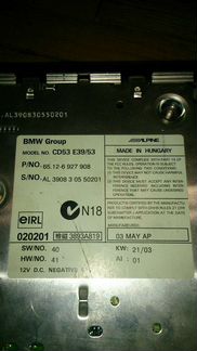 Магнитола Cd-чейнджер BMW X5 E53 E39