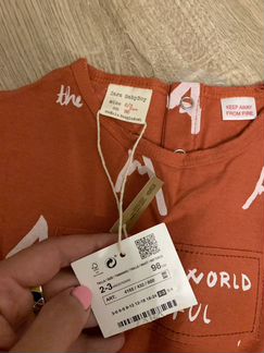 Кофта Zara р.98. Новая