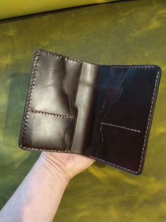 Кошелек мужской ручная работа