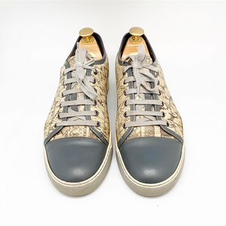 Кеды из питона Lanvin