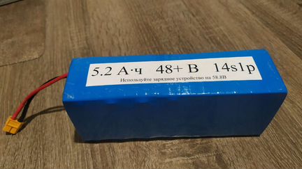 Аккумулятор для электровелосипеда 48V 5.2Ah 14s1p